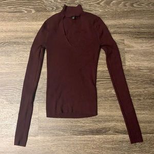 Express cut out sweater